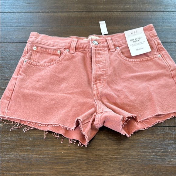 Madewell The Brynn Short in Garment Dye Size 25 - Picture 4 of 14